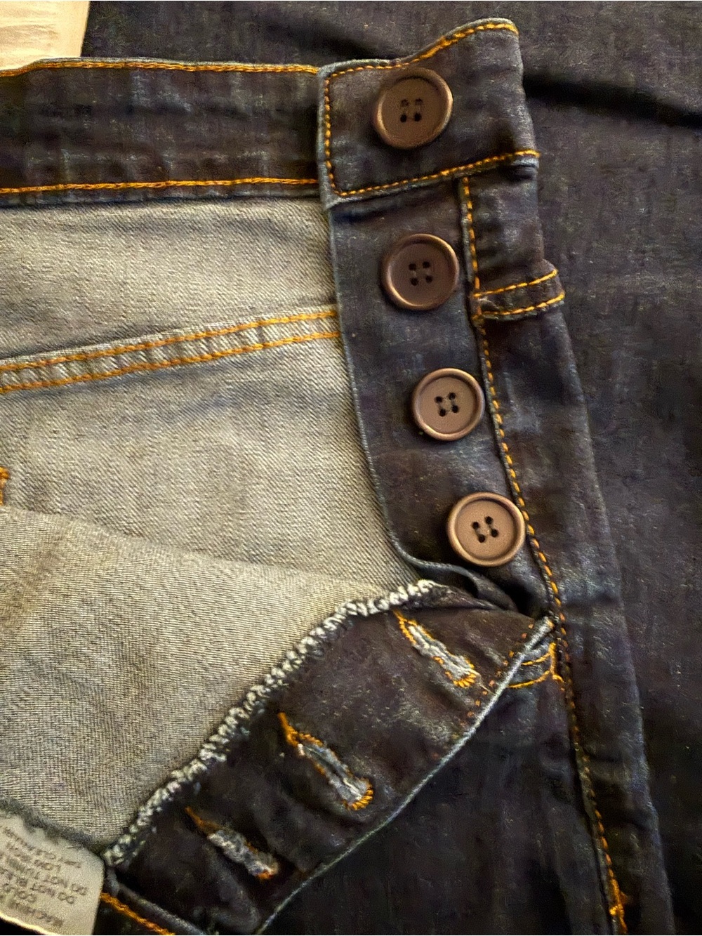 NWT Astro Bettie Side button Jeans Freddie’s of Pinewood Style 1940s size 36 - Picture 5 of 7